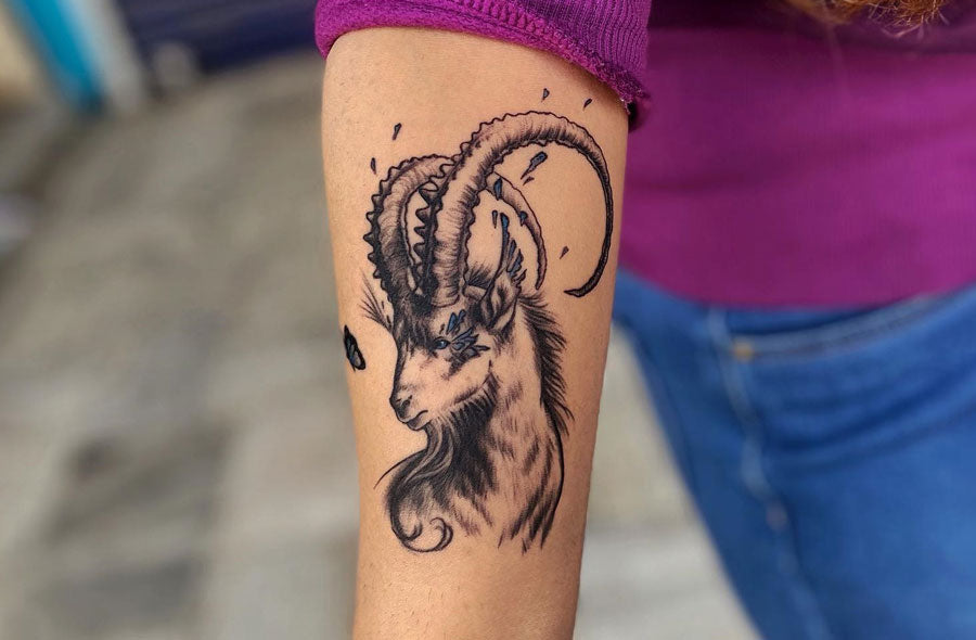 Capricorn tattoo idea