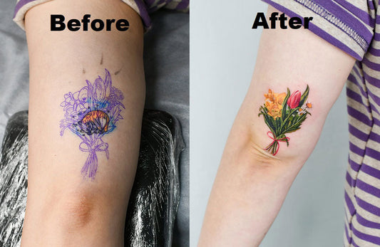 Cover up tattoo idea