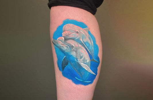 Dolphin tattoo idea