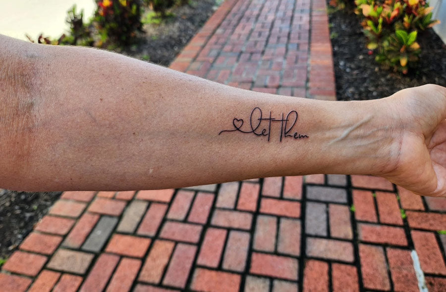 Let them tattoo design