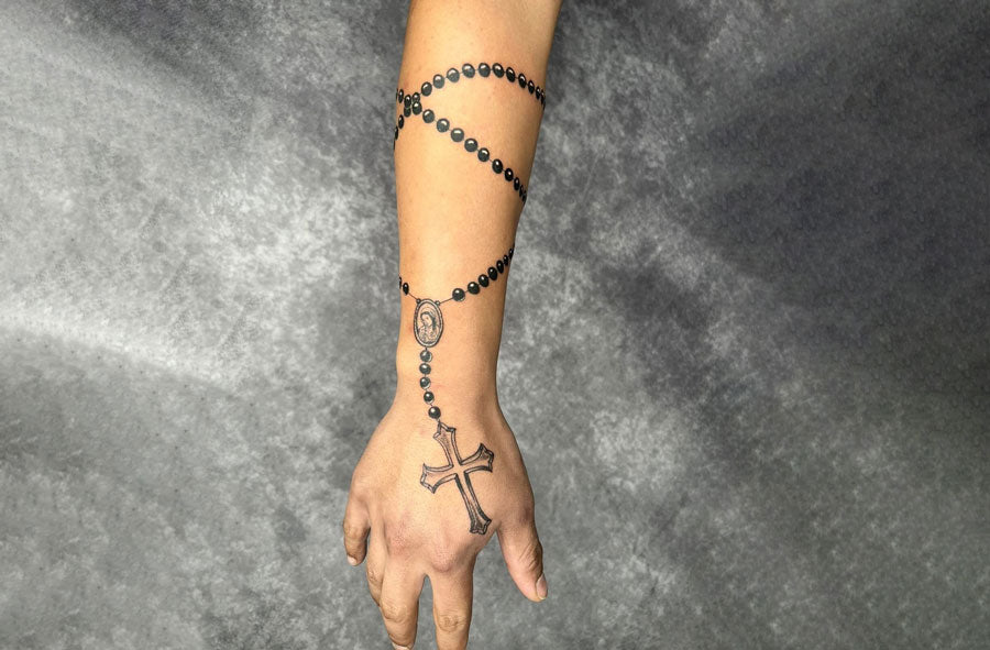 Rosary tattoo idea