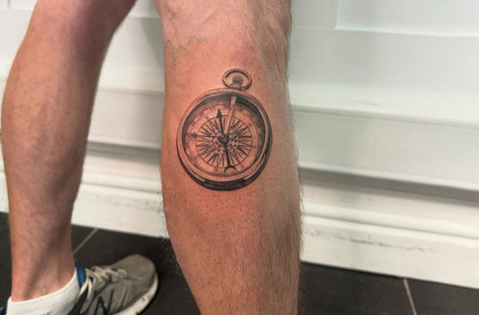 Compass tattoo idea