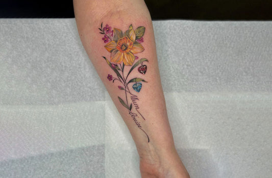 Daffodil tattoo idea