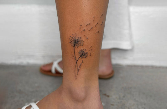 Dandelion tattoo idea