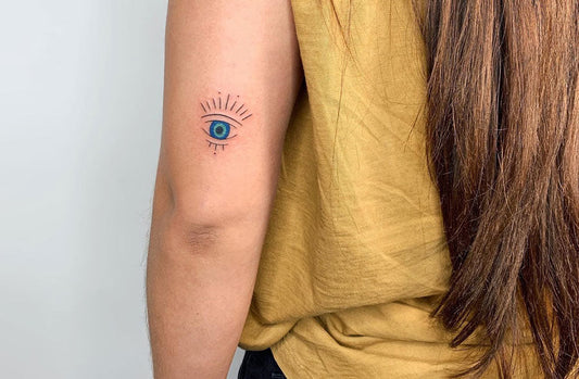 Evil eye tattoo idea