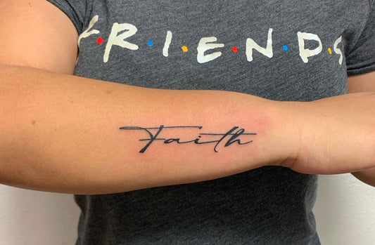 Faith tattoo idea