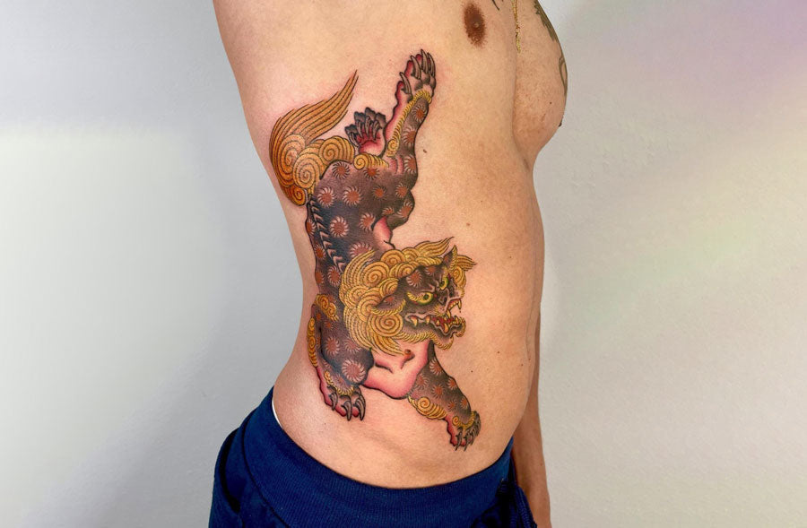 Foo dog tattoo idea