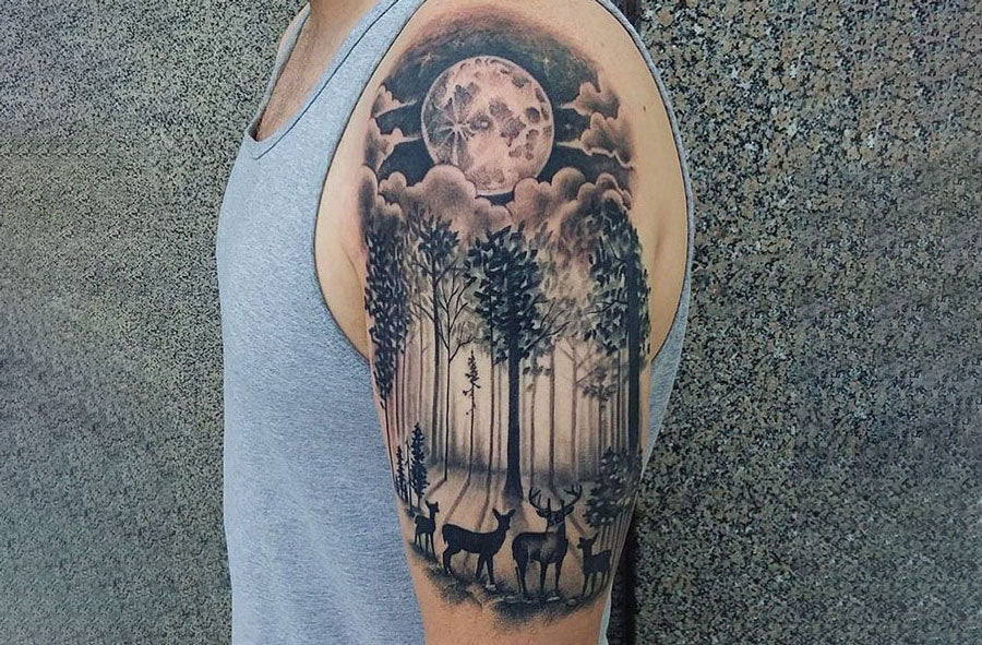 Hunting tattoo idea