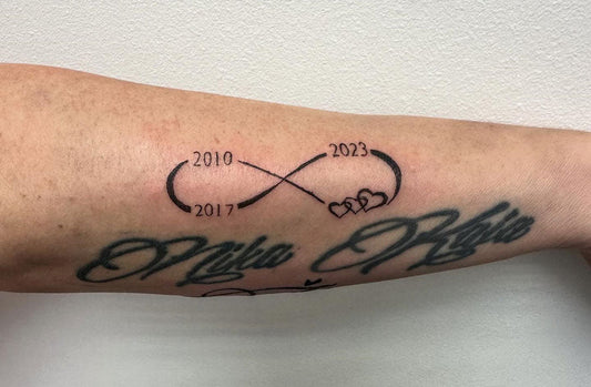 Infinty tattoo idea