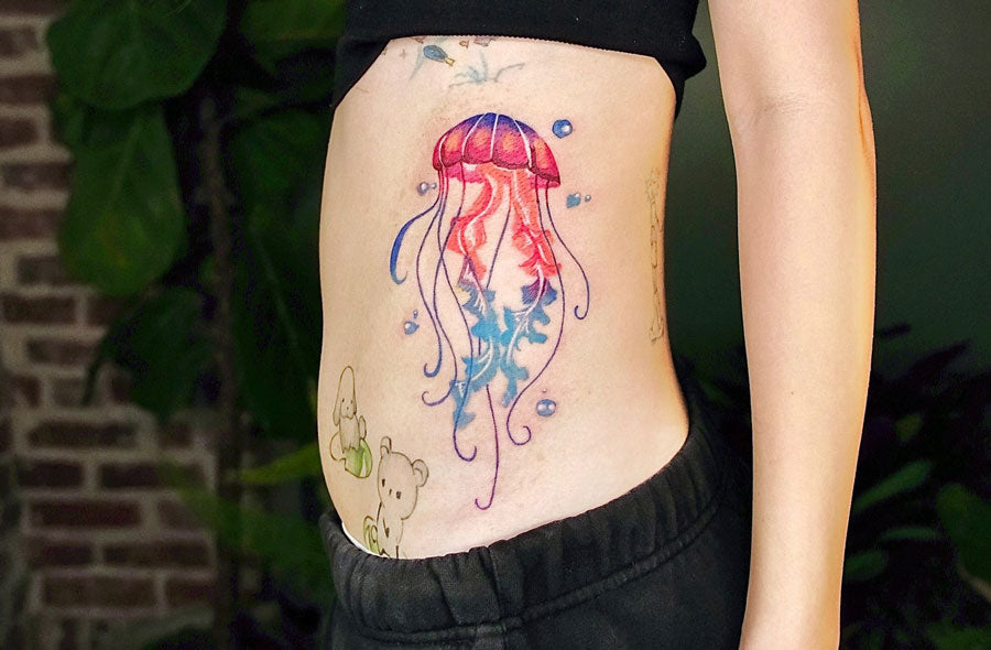 Jellyfish tattoo idea