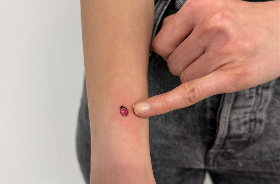 Ladybug tattoo idea
