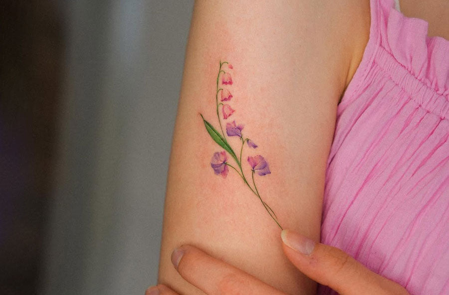 Lily of the valley tattoo idea