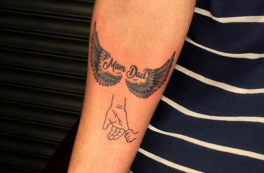 Mom and dad tattoo Idea