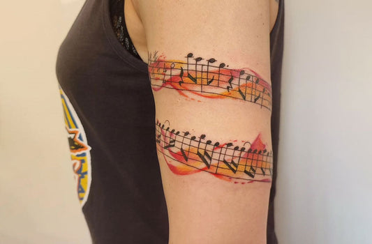 Music Note Tattoo idea