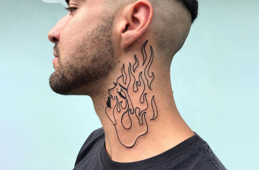 Neck tattoo idea