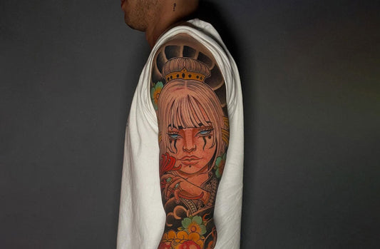 Neo traditional tattoo idea