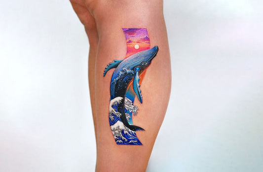 Ocean tattoo idea