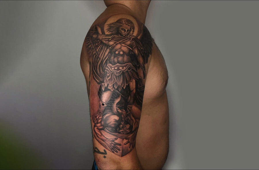 St Michael tattoo idea