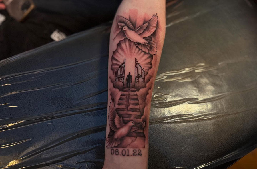 Stairway To heaven tattoo idea