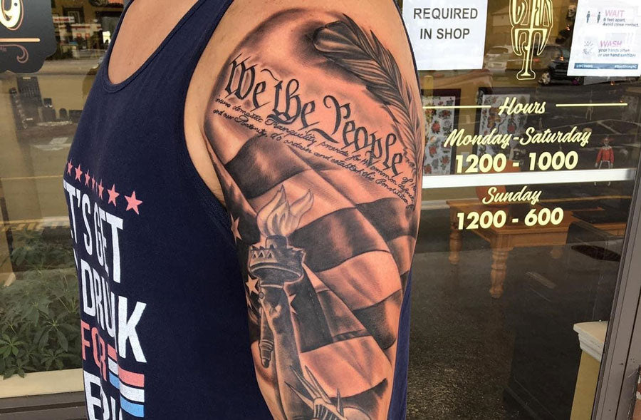 We the people tattoo idea