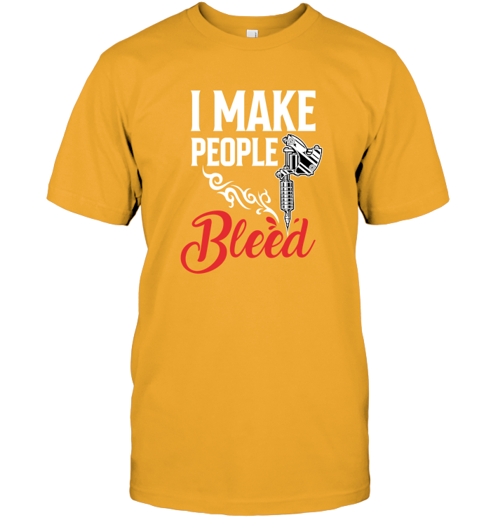I make people bleed